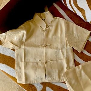 Traditional Chinese toddler outfit